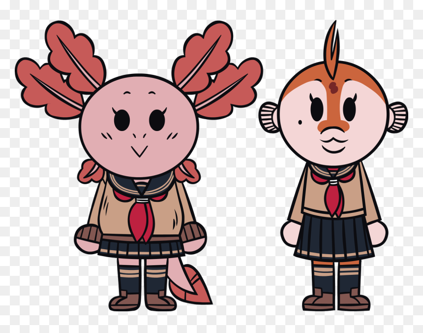 Axolotl Chan Brandon Turner, HD Png Download - axolotl png