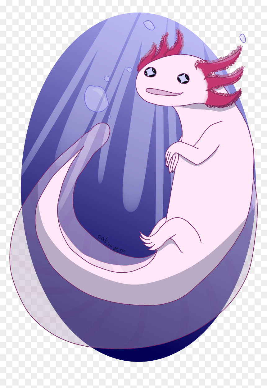 Cartoon, HD Png Download - axolotl png