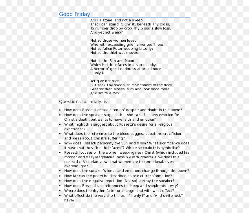 Document, HD Png Download - good friday png