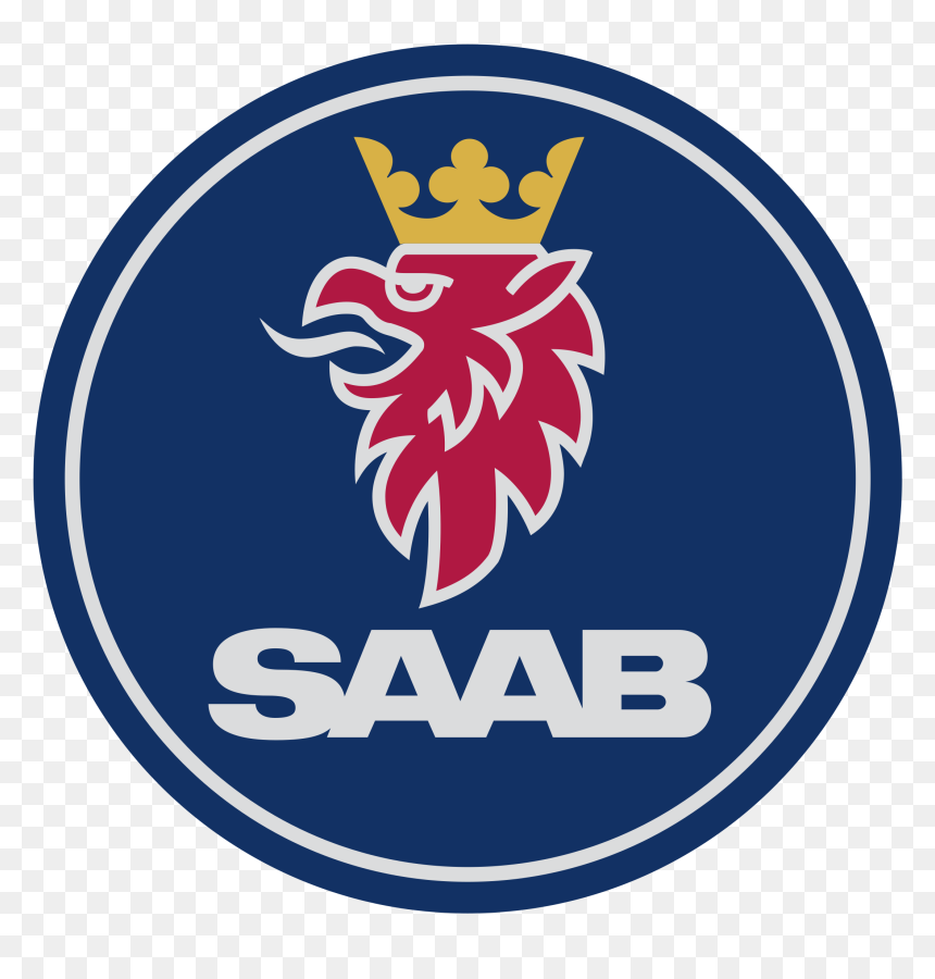Saab Logo Png, Transparent Png - saab logo png