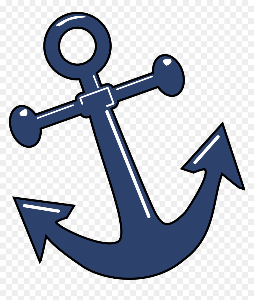 Anchor Shiny Symbol Design Icon Png Image - Transparent Background Anchor Clipart, Png Download - anchor clipart png