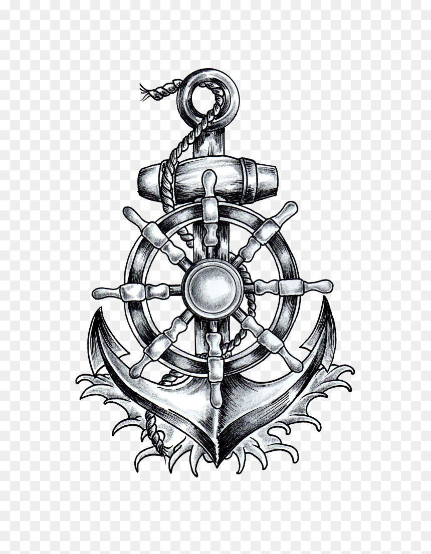 Collection Of Drawing High Quality Free, HD Png Download - anchor clipart png
