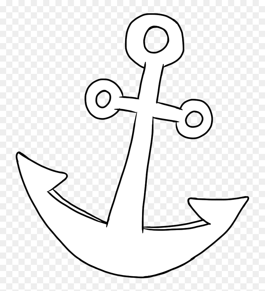 Pirate Clipart Anchor, HD Png Download - anchor clipart png