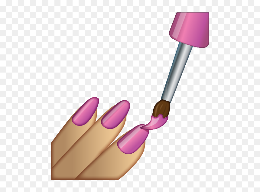 Clip Art, HD Png Download - nails emoji png