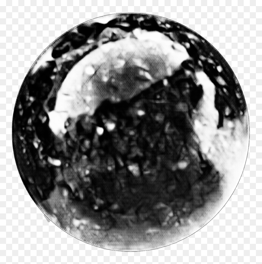 Transparent Glowing Ball Png - Monochrome, Png Download - glowing ball png
