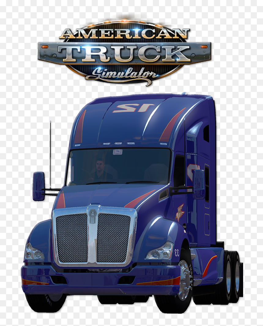 American Truck Simulator Game Pc , Png Download - American Truck Simulator 3 Logo, Transparent Png - american truck simulator logo png