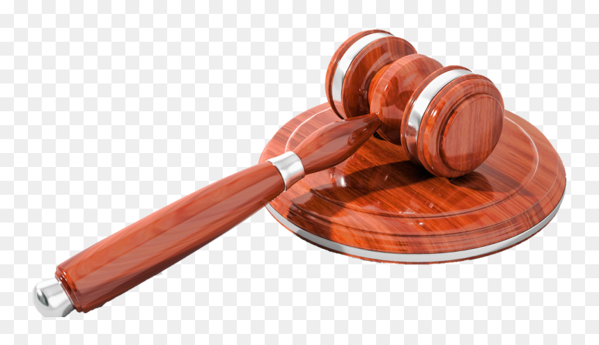 Court Case Png, Transparent Png - law hammer png