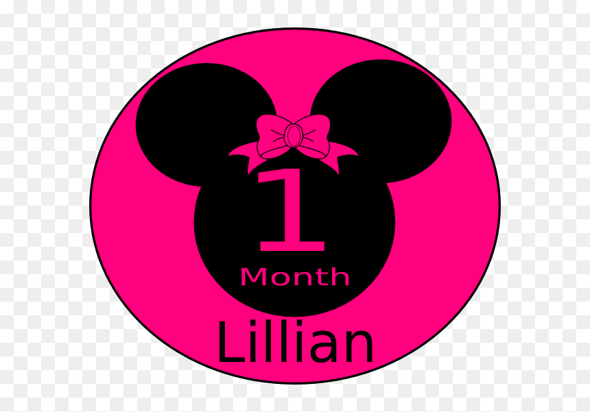 Clipart Minnie First Birthday, HD Png Download - minnie mouse birthday png