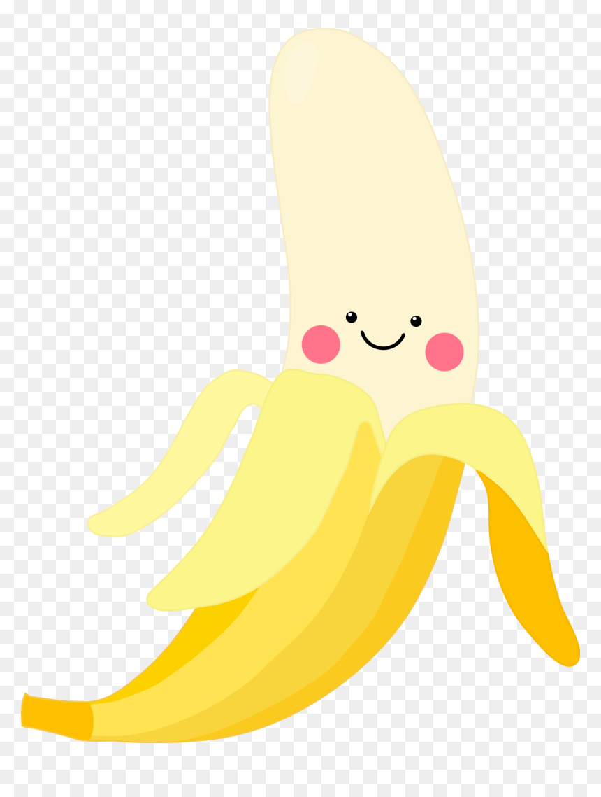 Cute Banana Png, Transparent Png - banana png