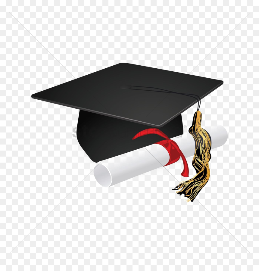 Graduation Cap And Scroll, HD Png Download - graduation cap png