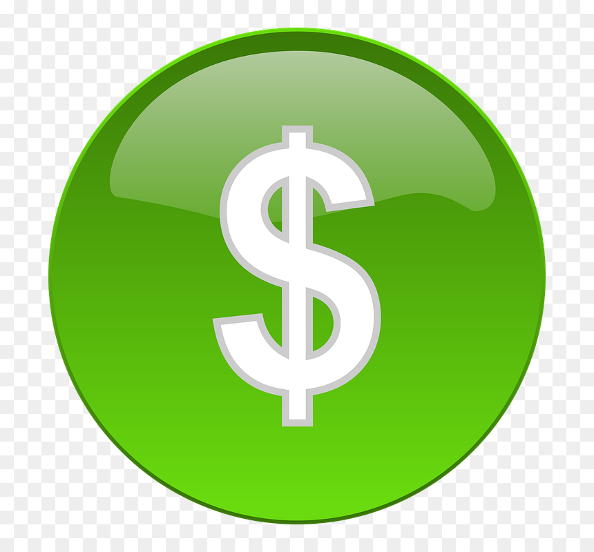 Money Clip Art, HD Png Download - dollar sign png