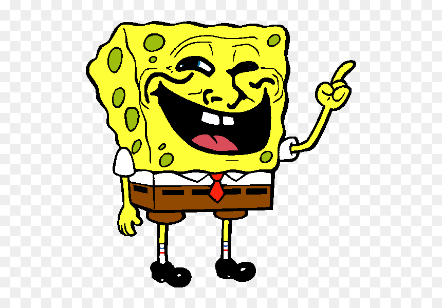 Printable Coloring Pages For Kids, HD Png Download - troll face png
