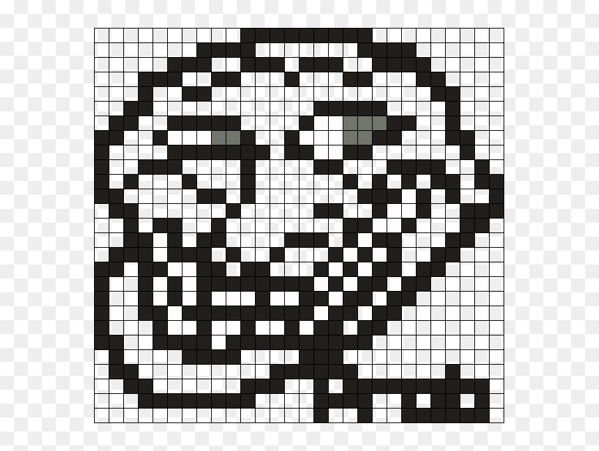 Monochrome, HD Png Download - troll face png