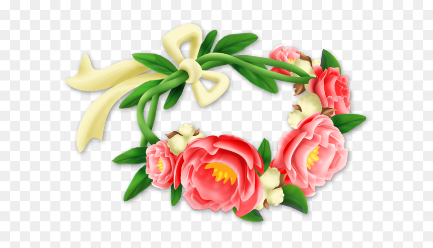 Flower, HD Png Download - flower crown png