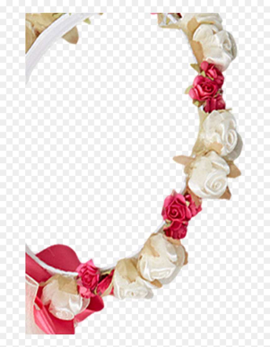 Satin, HD Png Download - flower crown png