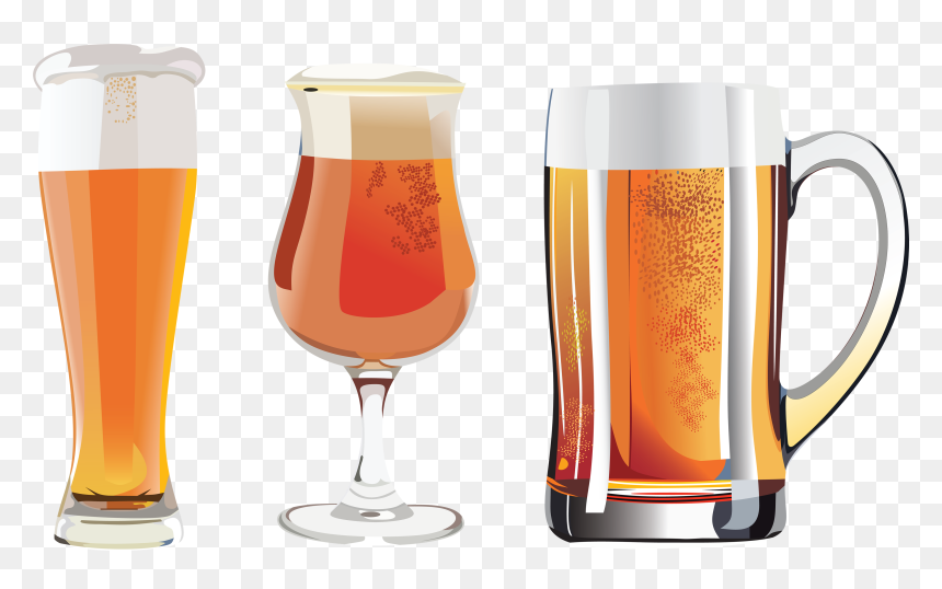 Beer And Wine No Background, HD Png Download - beer png