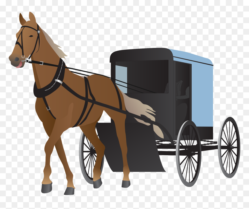 Horse And Cart Clipart, HD Png Download - horse png