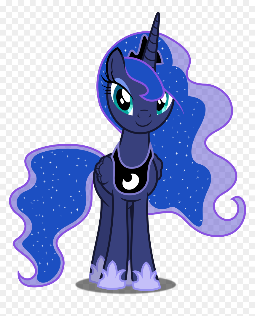 Princesa Luna My Little Pony, HD Png Download - horse png
