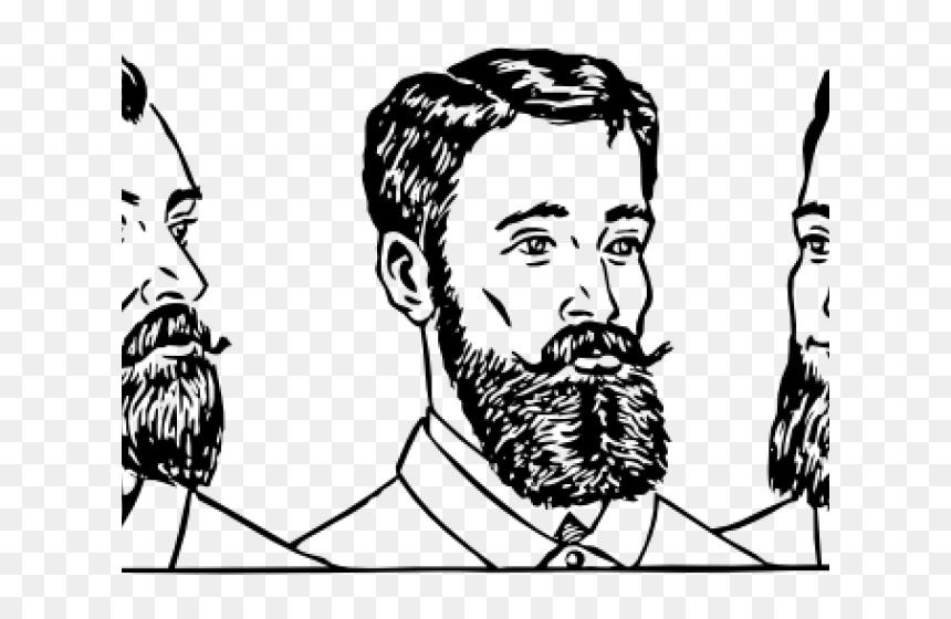 Clipart Men, HD Png Download - beard png