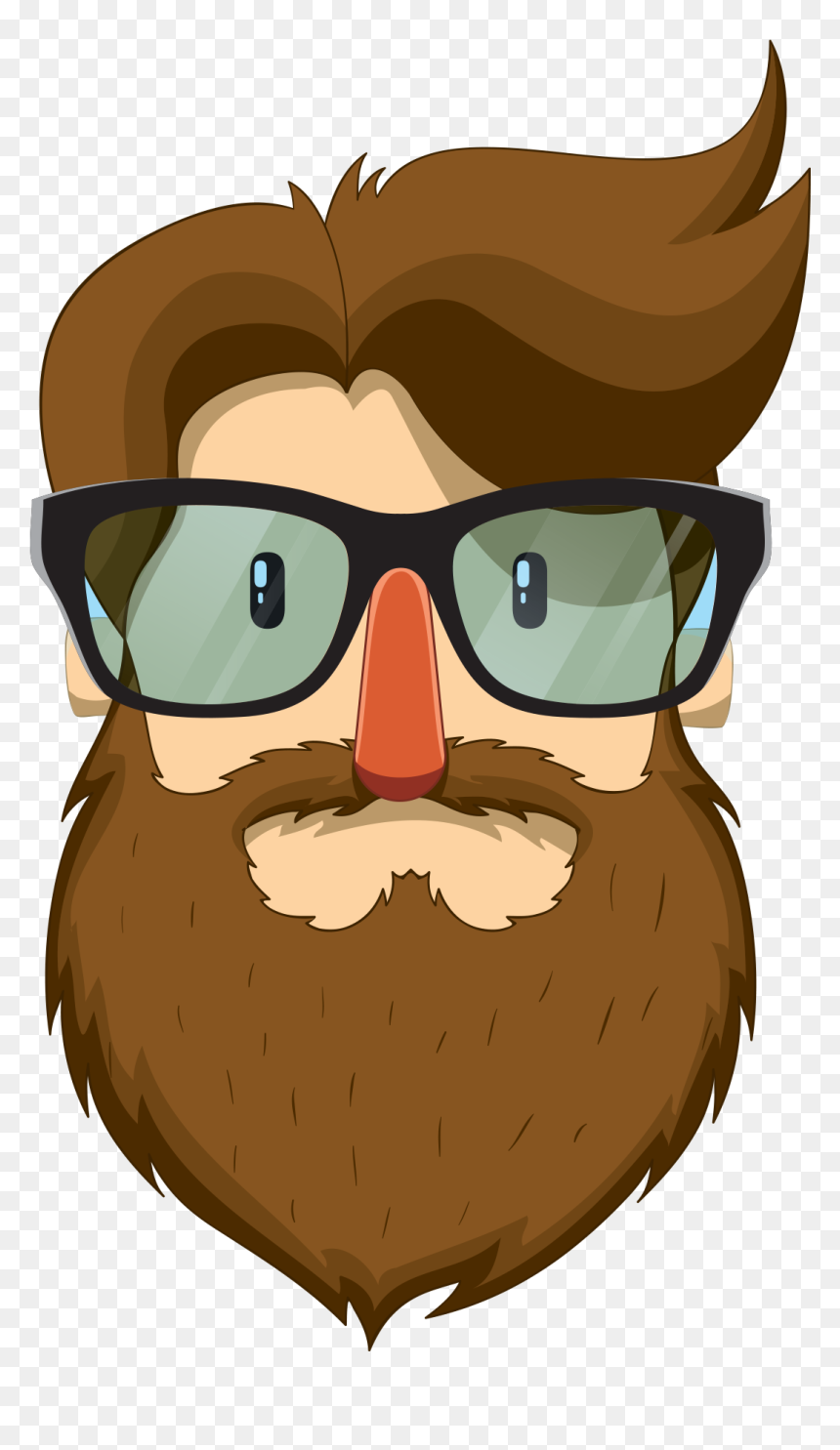 Man With Beard Clipart, HD Png Download - beard png
