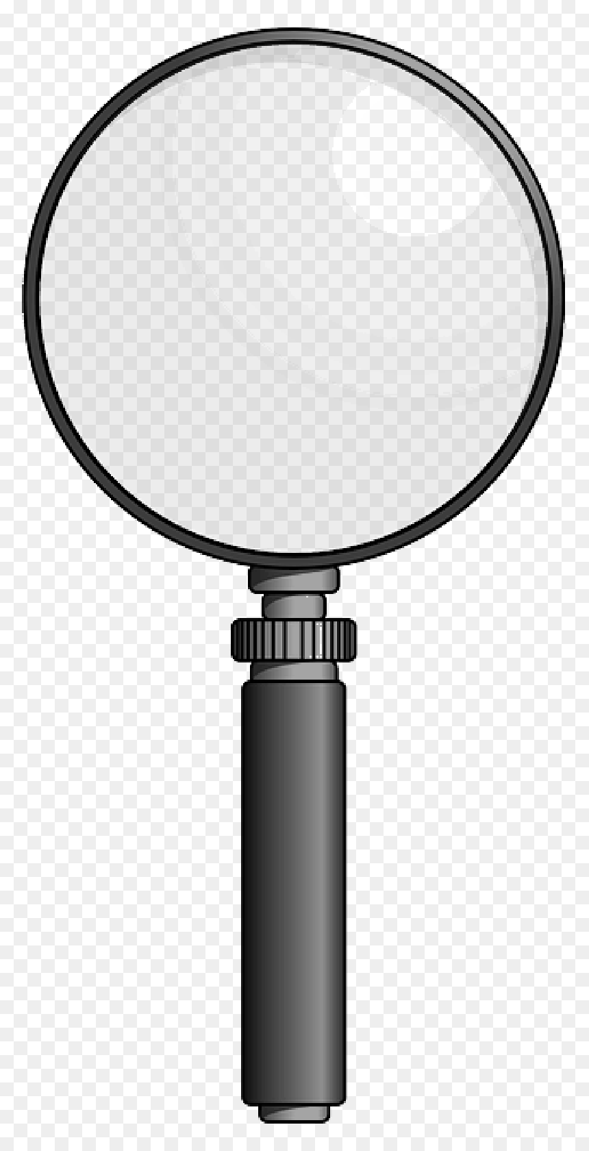 Smk N 1 Adiwerna, HD Png Download - magnifying glass png