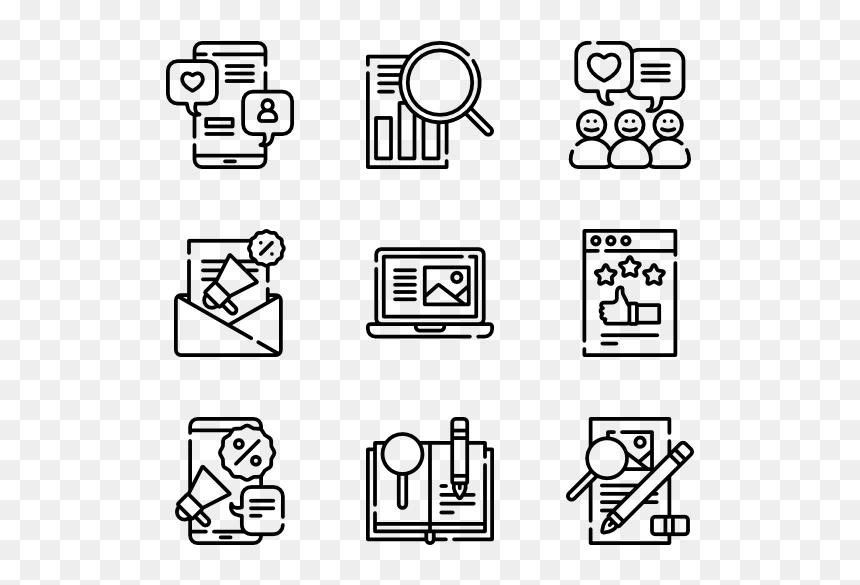 Bed And Breakfast Icons, HD Png Download - magnifying glass png