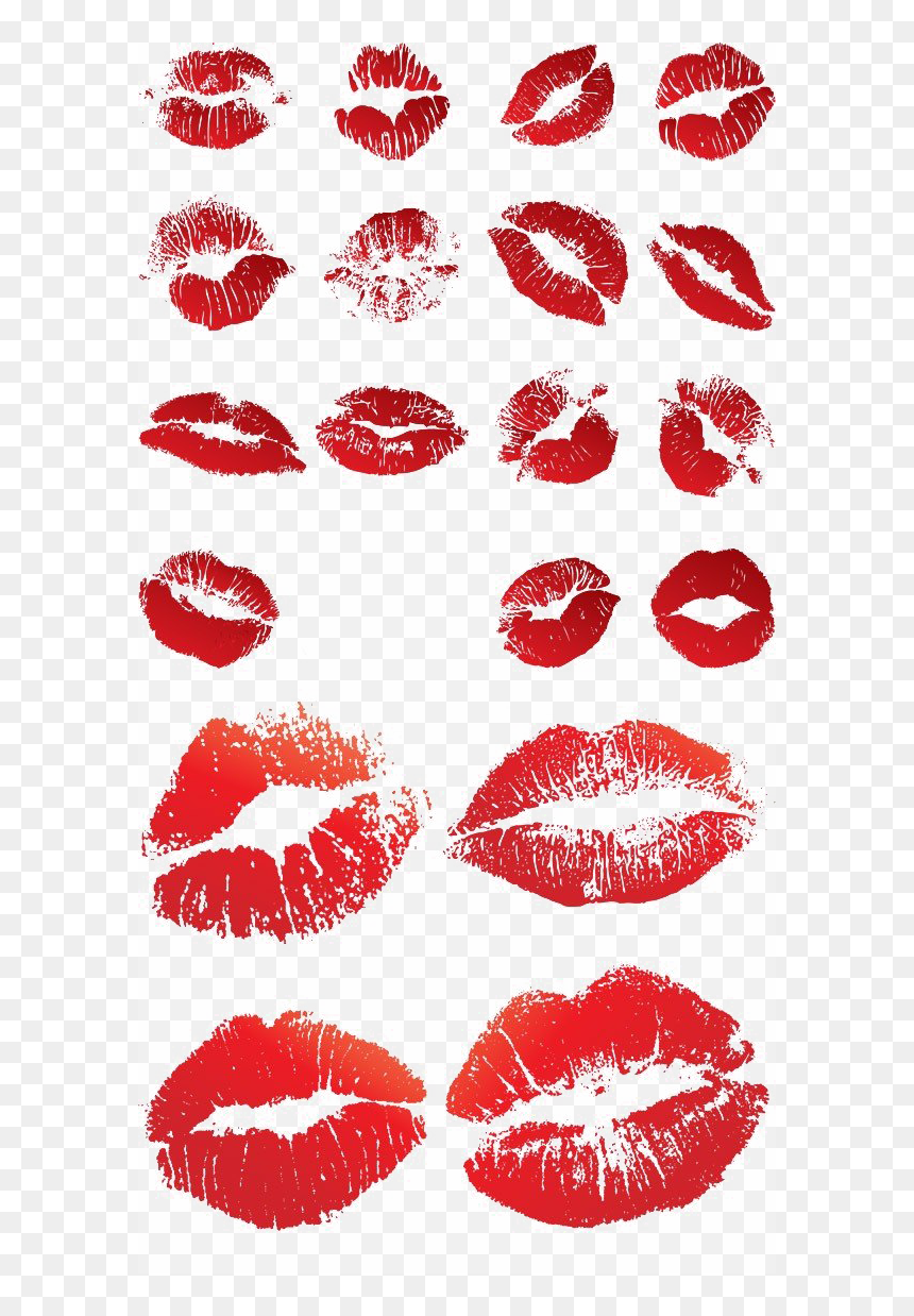 Силуэт Губ Пнг, HD Png Download - lips png