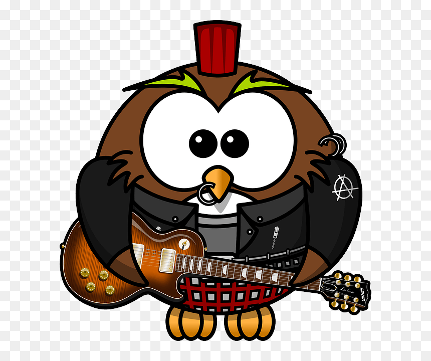 Punk Owl, HD Png Download - rock png