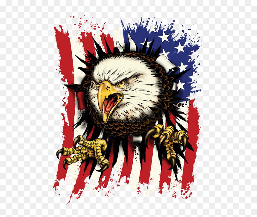 Eagle And Flag Png, Transparent Png - eagle png