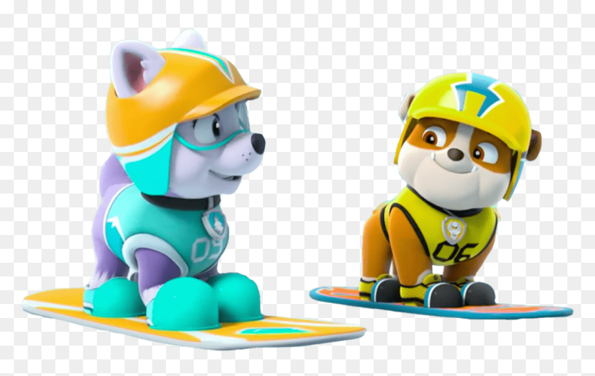 Paw Patrol Rubble And Everest, HD Png Download - paw patrol png
