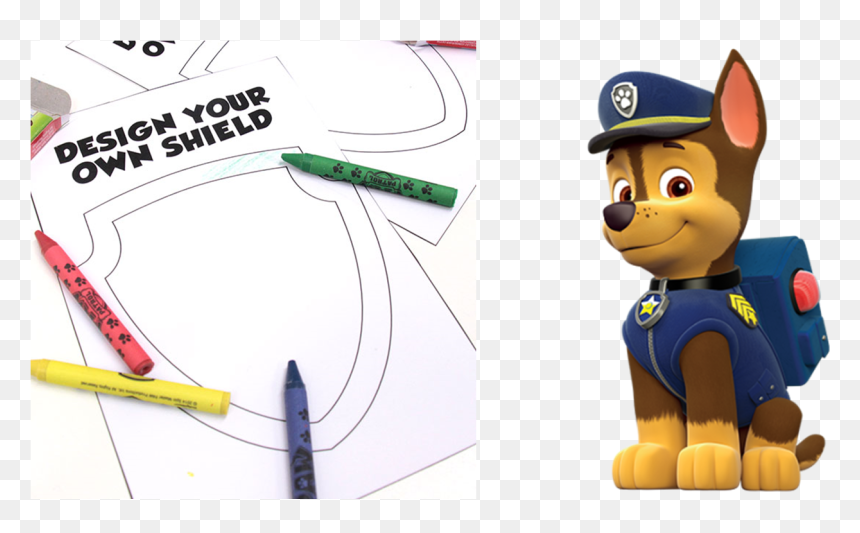 Chase Paw Patrol Characters, HD Png Download - paw patrol png