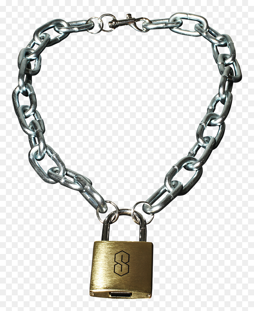 Padlock Louis Vuitton Chain, HD Png Download - chain png