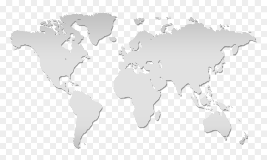 Transparent Background Maps Transparent, HD Png Download - world png