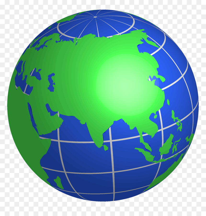 Globe With India Png, Transparent Png - world png