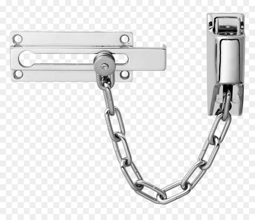 Door Lock Chain Png, Transparent Png - chain png