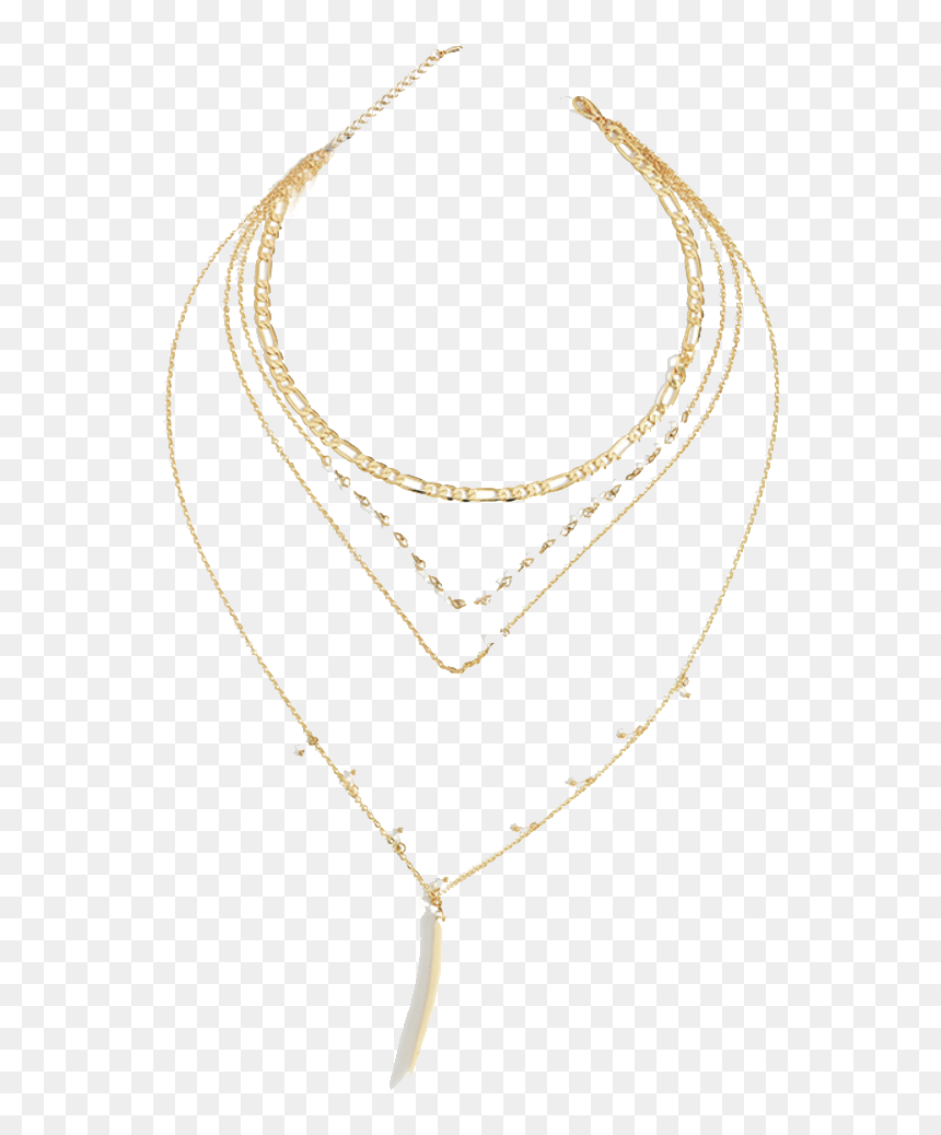 Necklace, HD Png Download - chain png