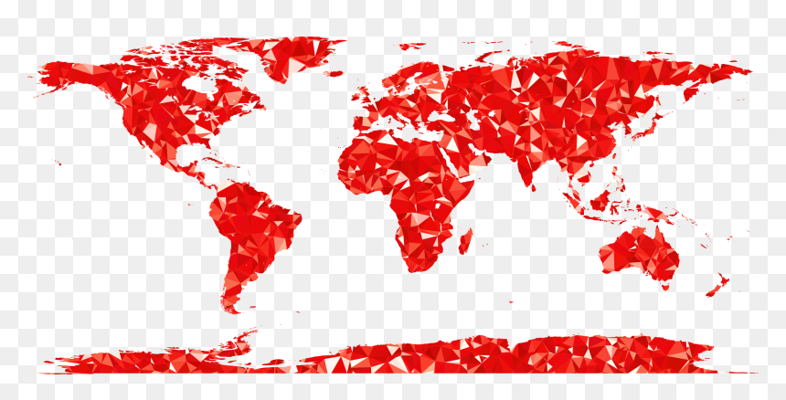 Harbor Porpoise Range, HD Png Download - world map png