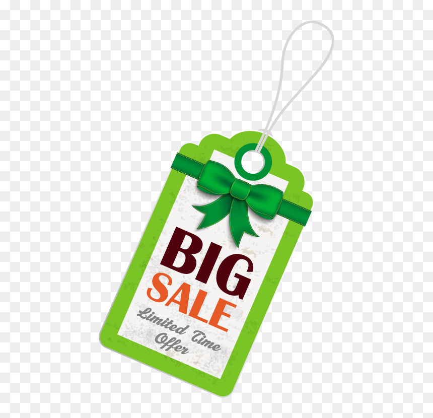 Big Sale Logo Transparent, HD Png Download - offer tag png