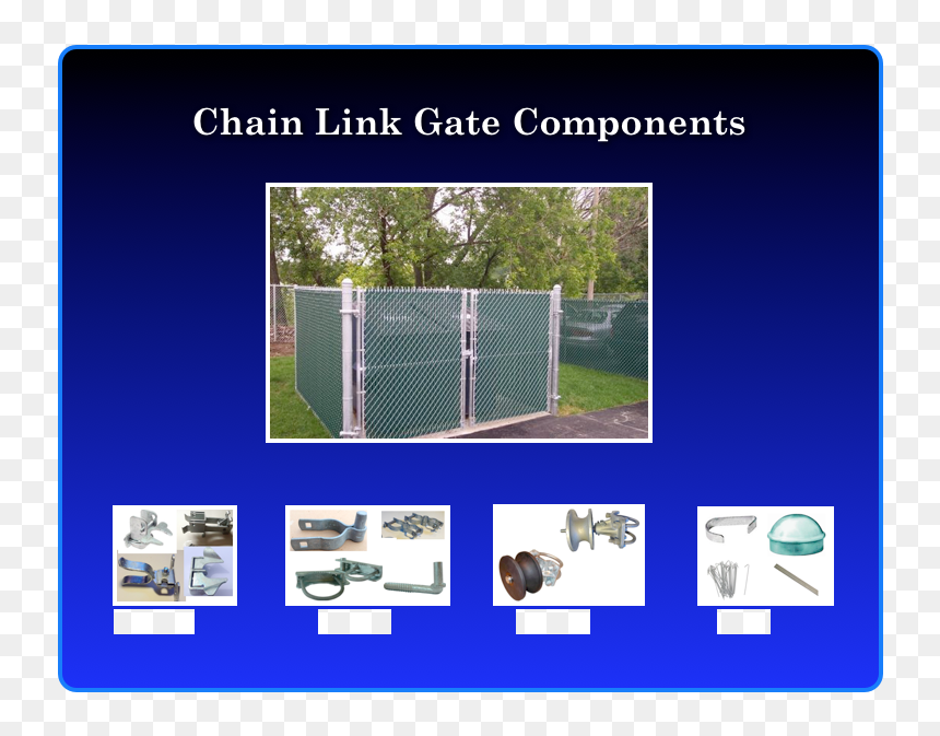 Fence, HD Png Download - chain link fence png