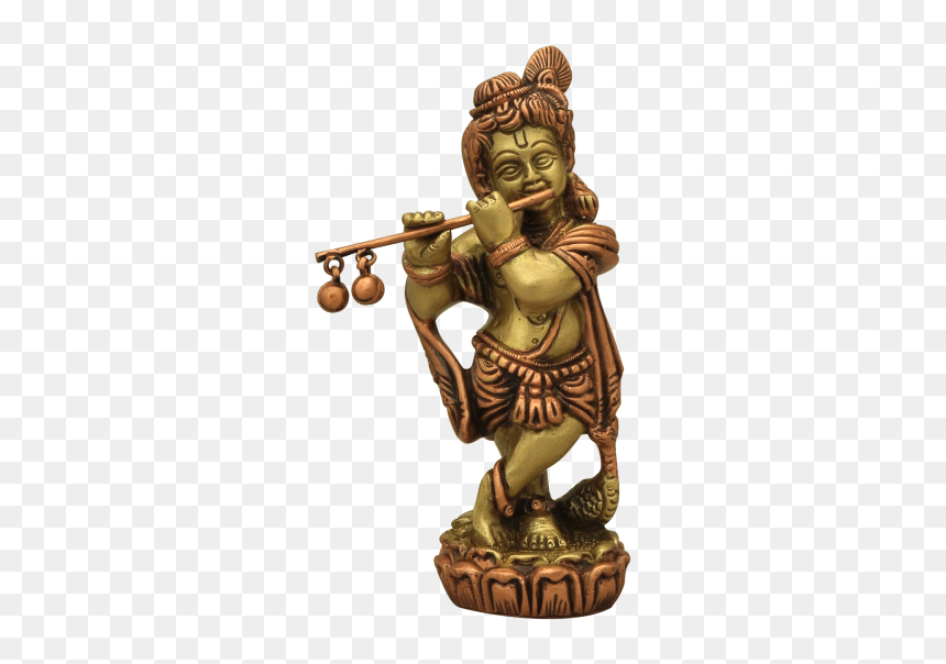 Figurine, HD Png Download - krishna flute png