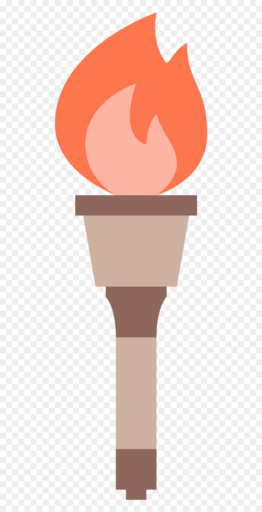 Olympic Torch No Background, HD Png Download - tiranga png