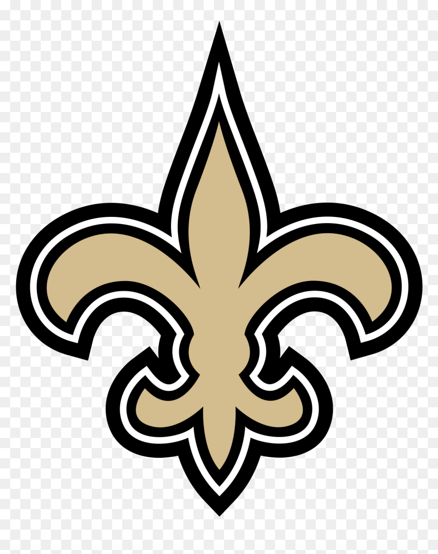 New Orleans Saints Logo, HD Png Download - no sign transparent png
