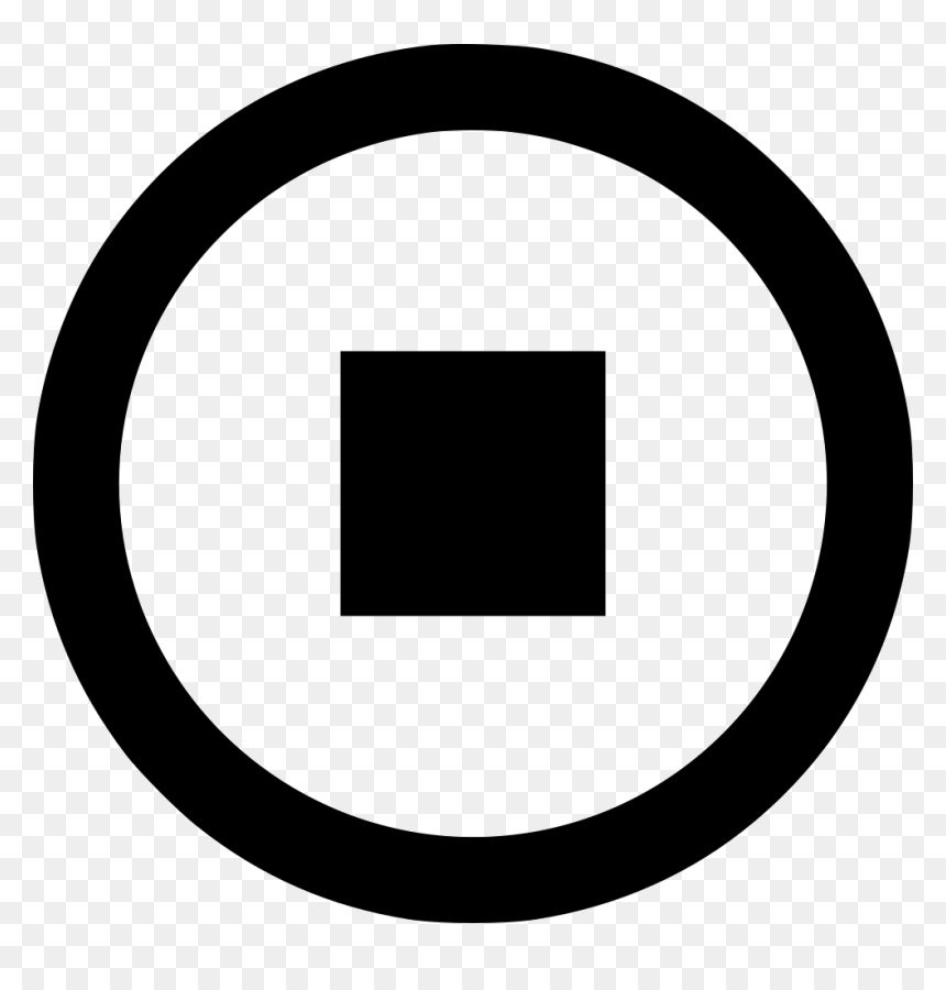 Copyright Svg, HD Png Download - stop png