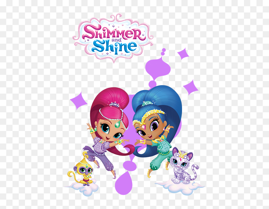 Shimmer And Shine Happy Birthday, HD Png Download - shimmer and shine png