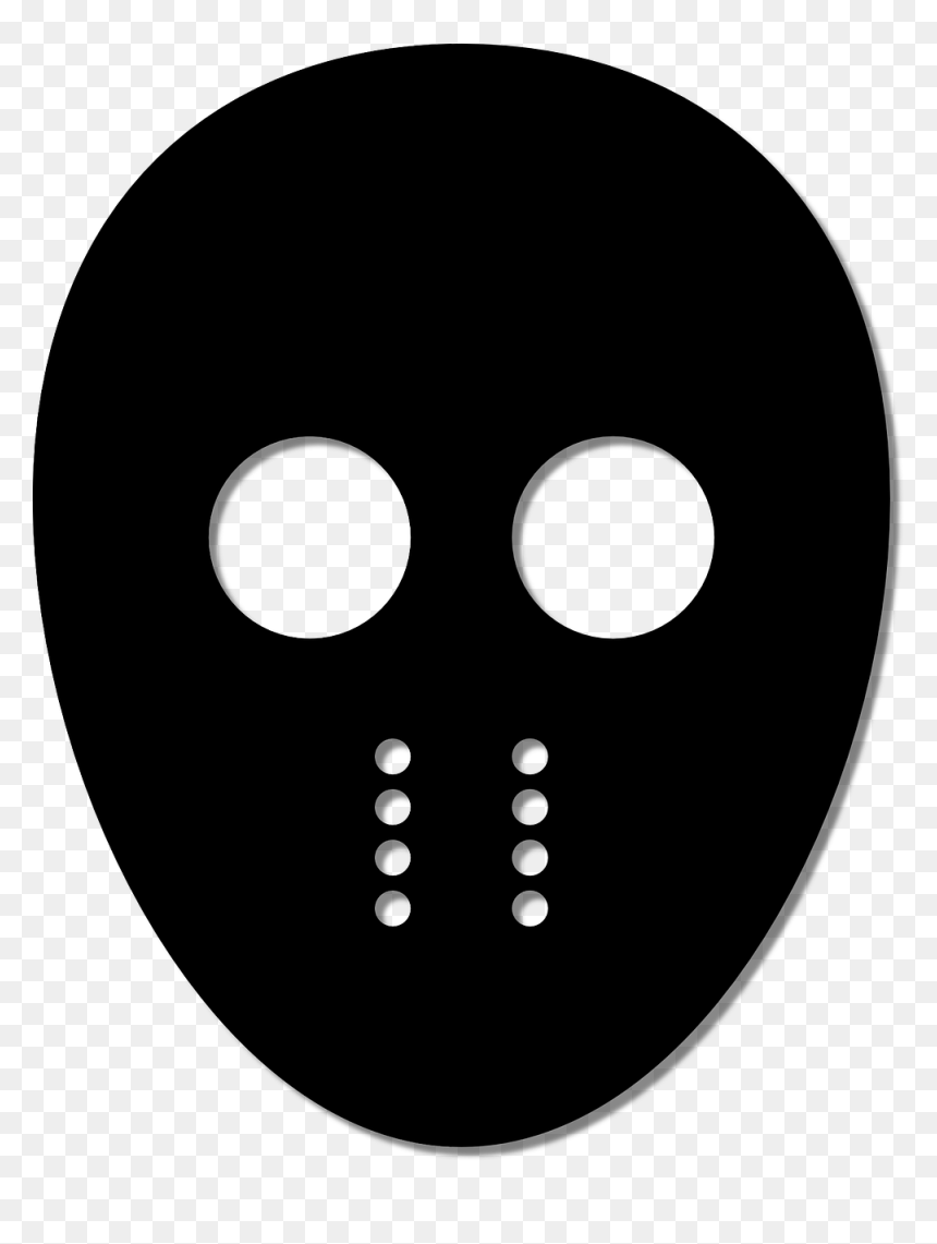 Black Mask Clipart, HD Png Download - jason png