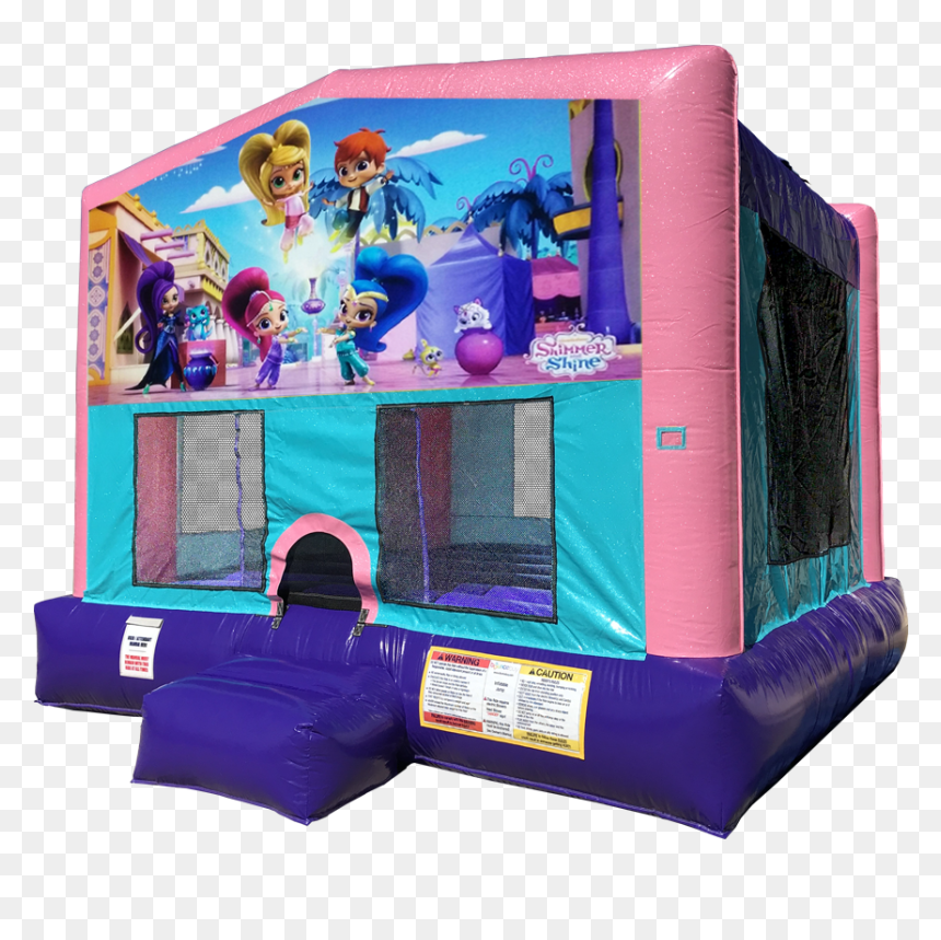 Pj Masks Jumpy House, HD Png Download - shimmer and shine png