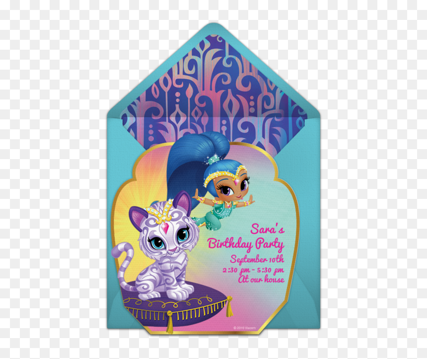 Cartoon, HD Png Download - shimmer and shine png