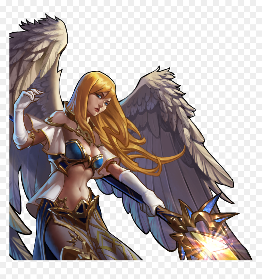 Gems Of War Character, HD Png Download - mercy png