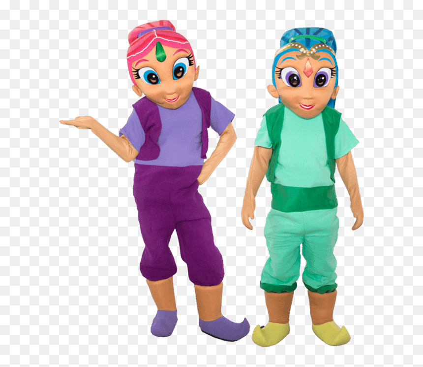 Doll, HD Png Download - shimmer and shine png