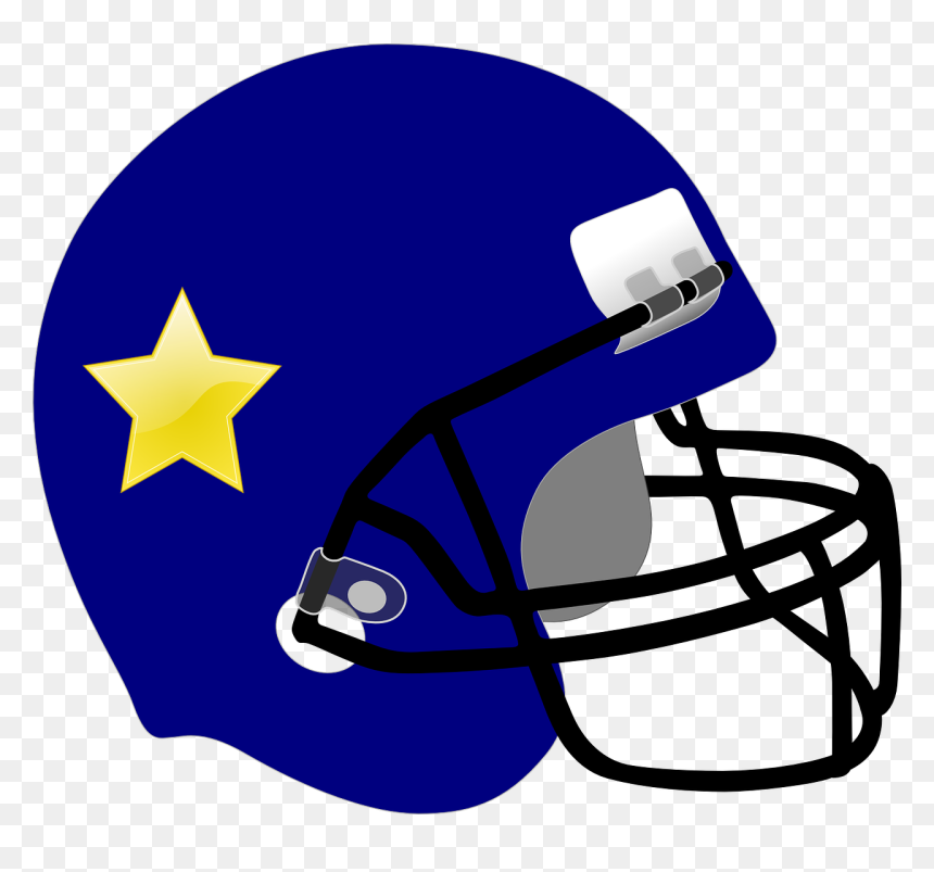 Black Football Helmet Png, Transparent Png - football helmet png